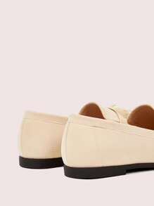 CUCCOO DOLLMOD Bow Decor Flat Comfortable Sweet Women Flats - Apricot - View 8