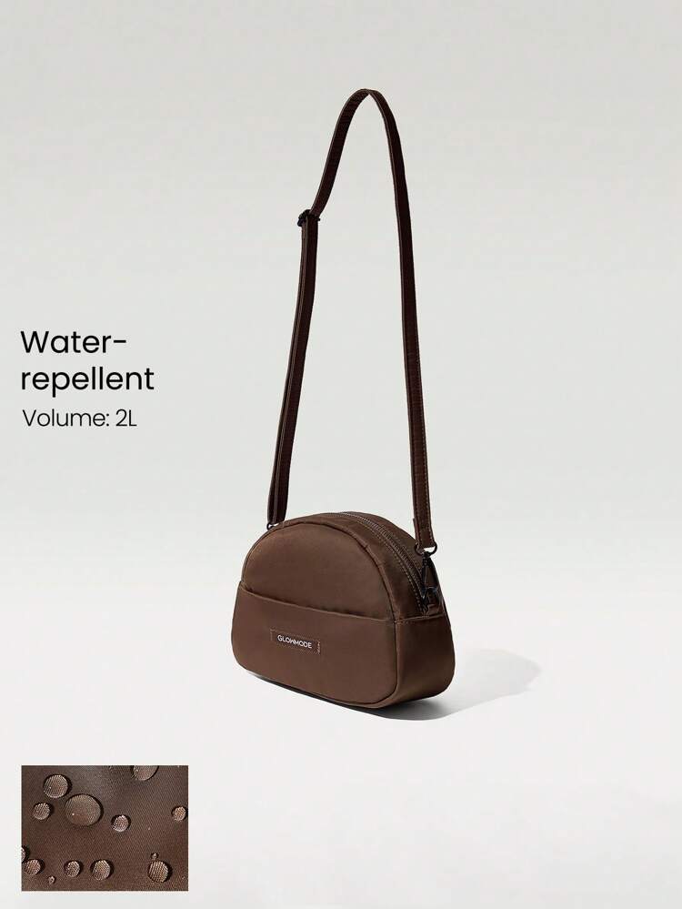 Bolso de mano/bandolera impermeable y ligero de 2L con múltiples bolsillos con cremallera, llavero, correa ajustable para uso diario, casual, gimnasio, playa, festival, vacaciones