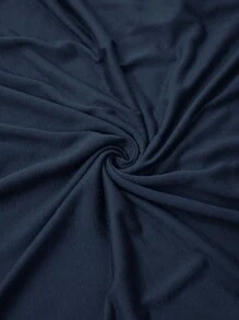 EMERY ROSE 露肩女士音樂節T恤，春夏季 - 藏蓝色 - 查看 6