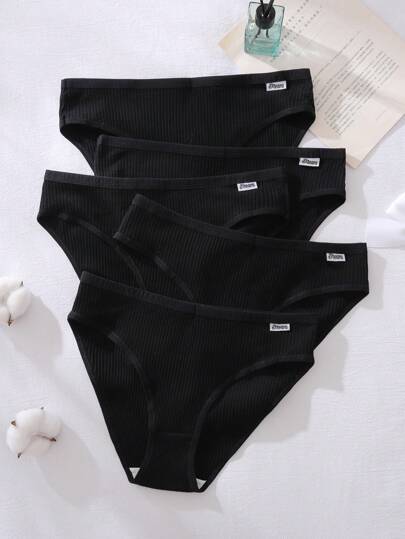 5件套青少年休闲、运动、时尚和基本款内衣套装