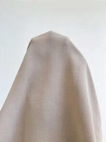 Shapeblank 大码女装夏季休闲度假宽松舒适卡其色背心裙，夏季女装，夏季短裙，教师装，沙滩女装 - 杏色 - 查看 9