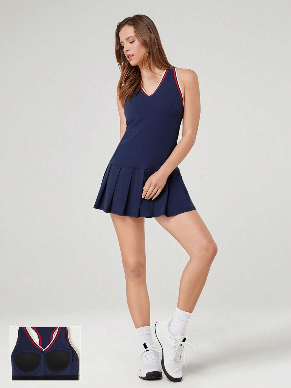 tennis dress with built in shorts Amazon.com: Heathyoga Tennis Dress with Built in Shorts and Bra Athletic  Dress for Women Summer Cut Out Twisted Golf Workout Dress Black : Clothing,  Shoes & Jewelry