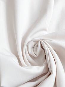 GlowEve Women's Elegant Collared Butterfly Buckle Waist Design Long Dress