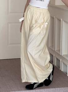 DAZY Tween Girls' Casual Long Pants, Fall,Back To School Clothes - Apricot - View 2