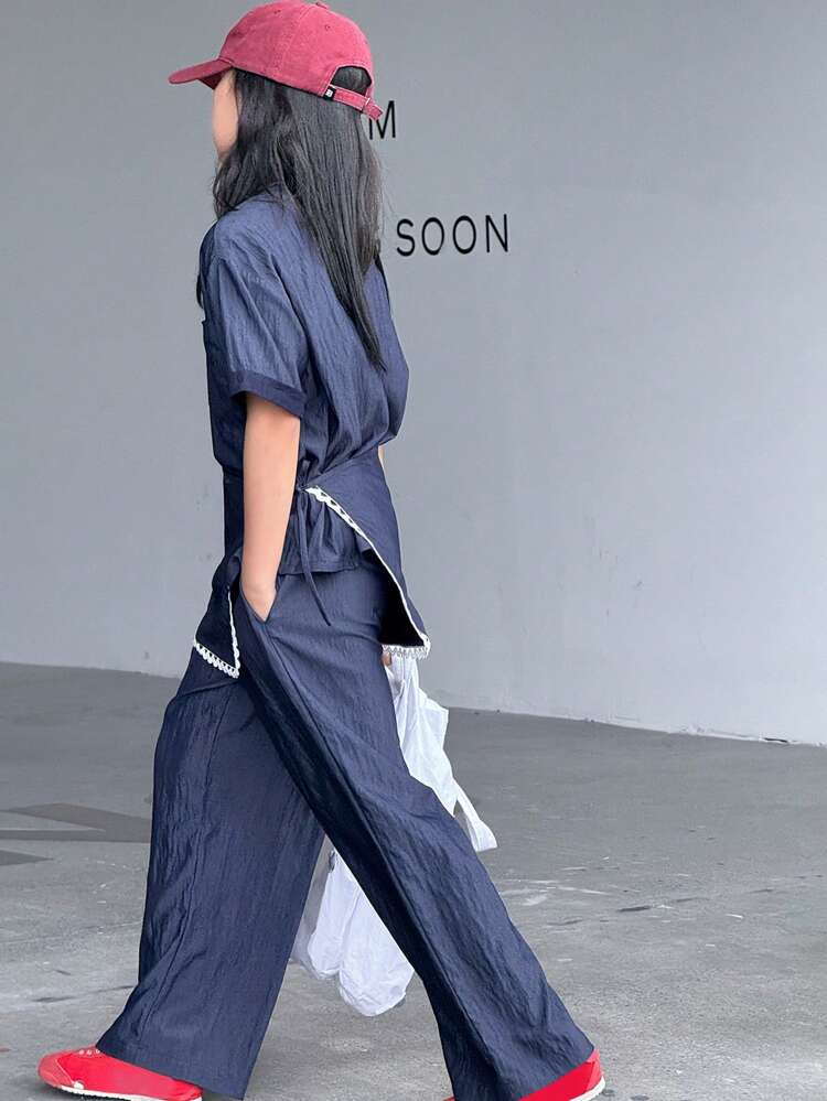 Tween Girls Summer Casual Shirt, Pants And Skirt 3-Piece Set,Back To School Clothes