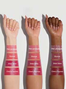 SHEGLAM Glass Glow Blush Stick-Pink Lemonade Rare Brand Beauty Makeup Face Paint Cosmetic For Women Girls Perfect For Winter Spring Ideal For Y2K Fancy Fashion Suitable For Birthday Gift Party Ready Best Color - Pink Lemonade - View 8