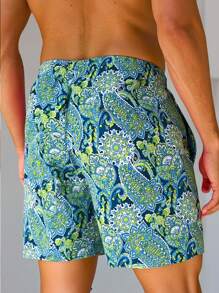 Manfinity VDAYZ Men's Fashion Beach Shorts Suitable For Summer - Multicolor - View 5