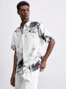 Maija Men's Fashion Short Sleeve Casual Shirt, Suitable For Summer