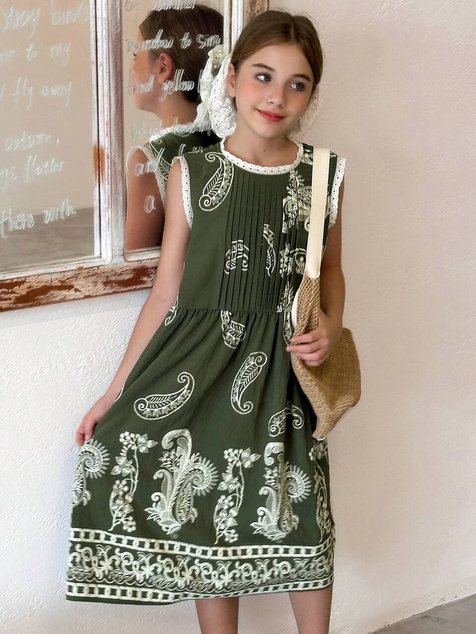 Tween Girls Fall Dress,Back To School Clothes
