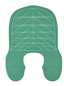 1 件硅胶美发披肩，防止头发断裂，剪发，染发，烫发肩垫，格子剪发披肩，条纹发披肩 - 彩色 - 查看 7