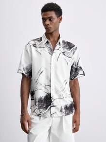 Maija Men's Fashion Short Sleeve Casual Shirt, Suitable For Summer