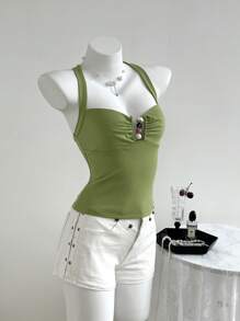 Elamini 女式串珠吊带背心