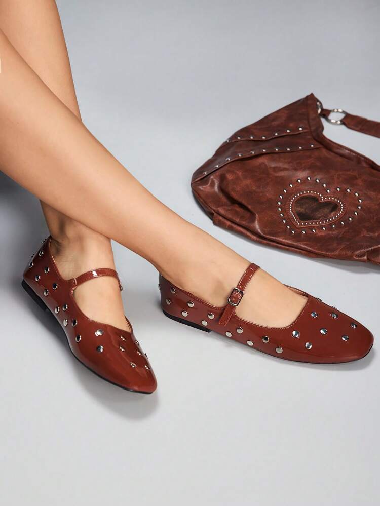 CUCCOO GRLICON Women's Y2K Style Flat Shoes, Suitable For Punk, Biker, Cool Girl, Halloween, Christmas, Party Outfits