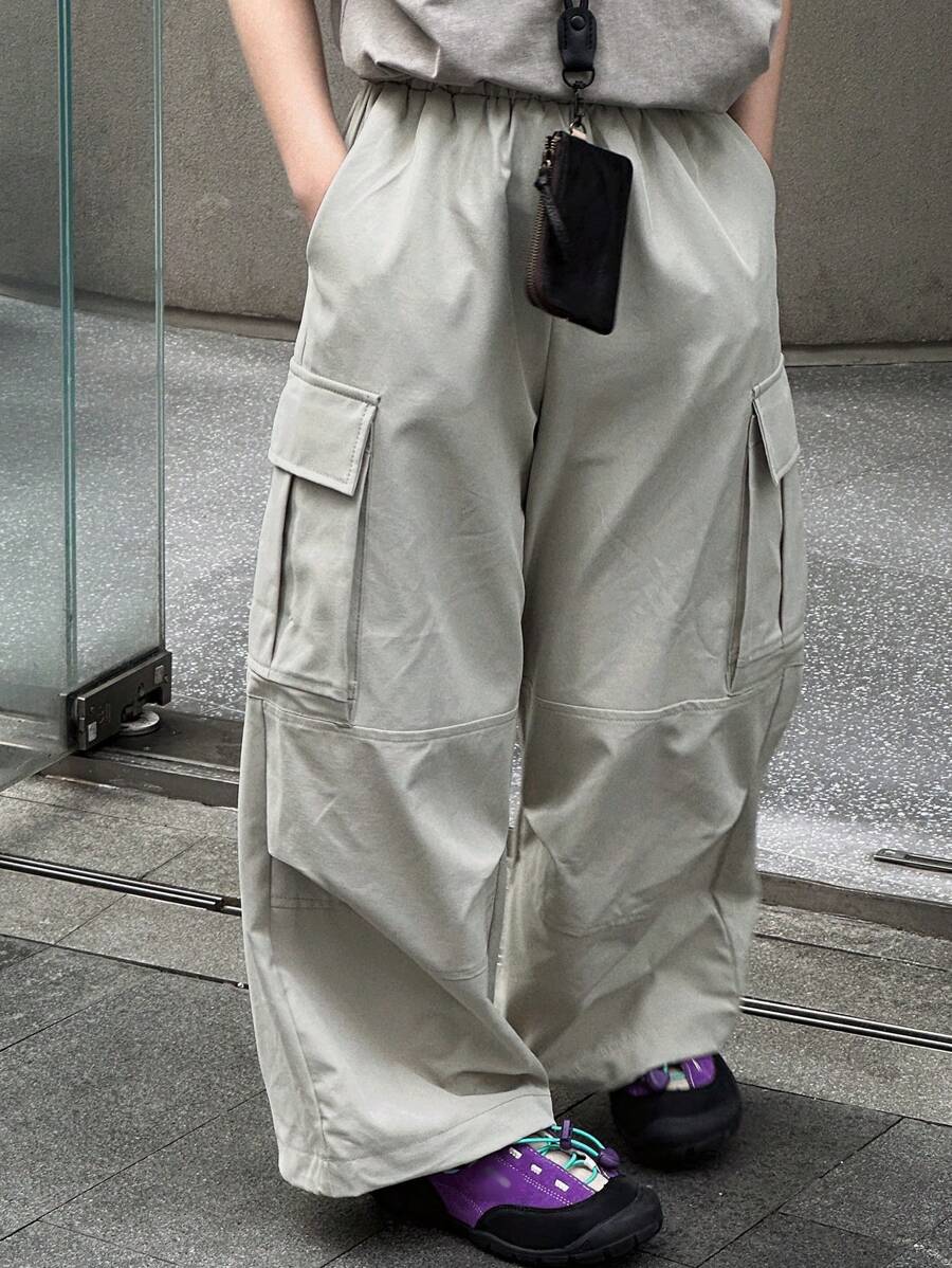 DAZY Tween Boys' Cargo Pants For Fall , Back To School Clothes - Grey - View 1