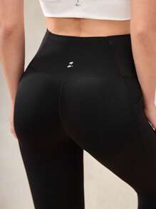 OutZeal Quần legging thể thao nữ màu đen, thích hợp tập luyện Pilates, định hình vòng eo, nâng mông, có túi. - màu đen - Xem 13