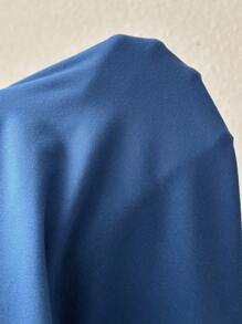 SHEIN Y2K 标语印花撞色二合一迷你连衣裙