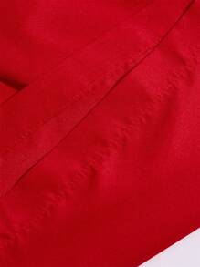 Surfspeed Pantaloncini da spiaggia casual con coulisse in vita, colore tinta unita, taglie forti, pantaloncini da bagno estivi da uomo, stile hawaiano