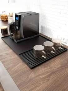 Alfombrilla de silicona para café, bandeja multifuncional para la encimera de la cocina o barra de café, protector para máquina de café - Multicolor - Ver 1