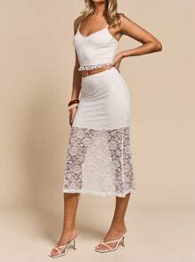 Glamine Conjuntos de dos piezas para mujer para uso diario - Blanco - Ver 14