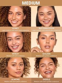 SHEGLAM Dew & Done Skin Tint With Spf20 Sample-Medium Graduation Birthday Holiday Summer Fall Autumn Y2K Fancy Fashion Women Makeup Cosmetic Party Beach Travel Camping Outdoors School Campus Trip Festivals Decor Gift Present Rose Girl Cosplay Best Color Charm Vibe