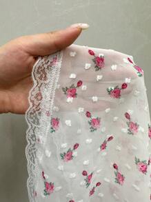 SHEIN SunnyBelle 花卉印花可爱风格女式吊带背心，夏季上衣 - 彩色 - 查看 5