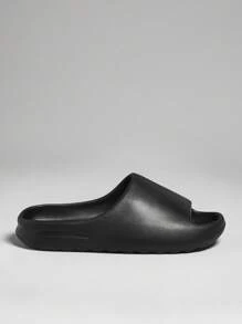 SHUZIA Thick Sole EVA Foam Slides Summer Shoes Spring Shoes Spring Break Easter - Black - View 7