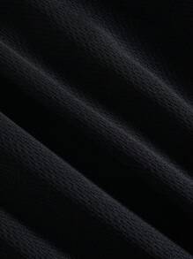 SHEIN Bolty 1pc Tween Boy Simple Figure Graphic Drawstring Waist Shorts, For School & Spring Wear