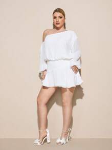 CUCCOO CURVES 女士新款白色高跟凉鞋，加大码，洛丽塔风格可爱蝴蝶结装饰，串珠珍珠链丝绸带，简约大方，街头风格粗跟圆头凉鞋 - 白色 - 查看 10