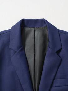 Manfinity Mode 大码男士时尚纯色西装套装，适合夏季