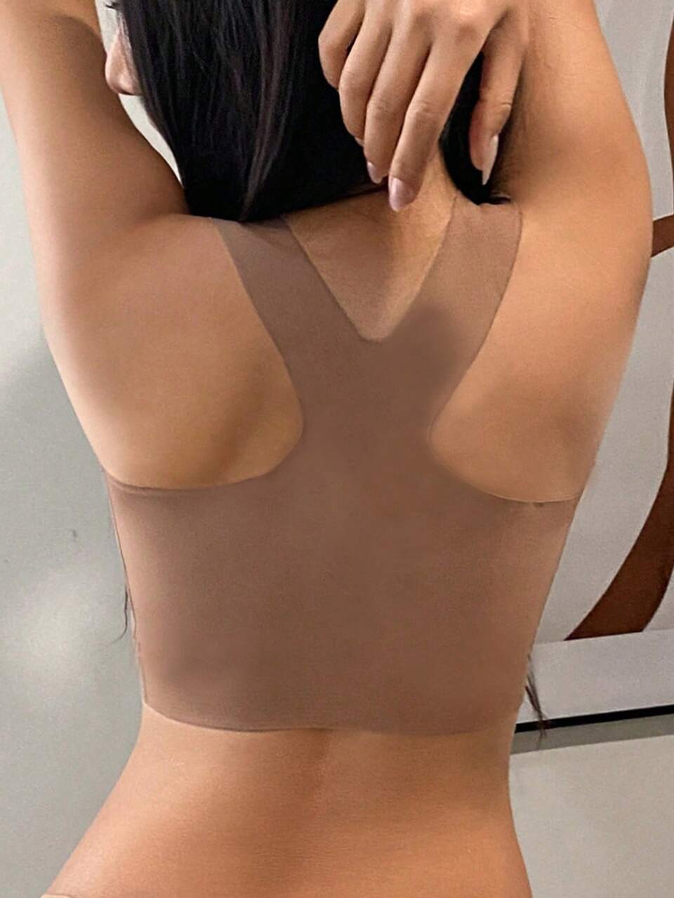 Women's Seamless Lightly Padded Widefeel Shoulder Strap Bra