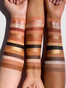 SHEGLAM MatinéE In L.A. 15-Pan Palette Brand Beauty Makeup Face Paint Cosmetic For Women Girls Perfect For Spring Summer Ideal For Y2K Fancy Fashion Suitable For Birthday Mother'S Day Gift Rave Party Ready Best Color - Matinée in L.A. - View 3