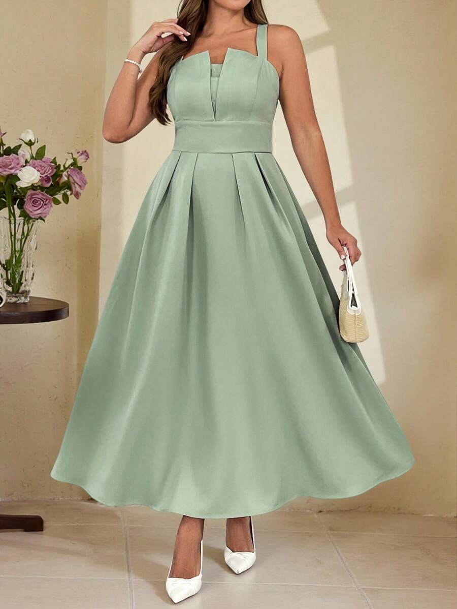 Vintamour 大码女式夏装、乡村度假太阳裙、法式复古连衣裙、绿色连衣裙 女式夏装 度假装 女式连衣裙 女式优雅太阳裙 度假连衣裙 女式端庄连衣裙 茶会连衣裙 鼠尾草绿连衣裙、薄荷绿连衣裙