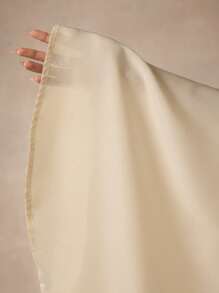 Graceveil Váy voan satin bất đối xứng thanh lịch cho nữ - Màu be - Xem 8