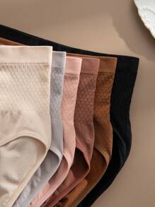 SHEIN 6条装舒适女士高腰无缝内裤