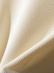 SHEIN Baby Girl Embroidery Design Short Sleeve Casual Polo Shirt, Spring/Summer Cream Baby Girl Outfit