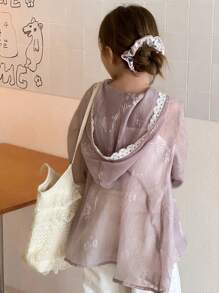 DAZY Tween Girls Jacket For Fall - Purple - View 7