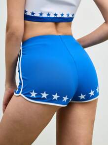 Cheerettes Women's Fashion Cheerleader Sports Shorts, Suitable For Summer - Multicolor - View 3