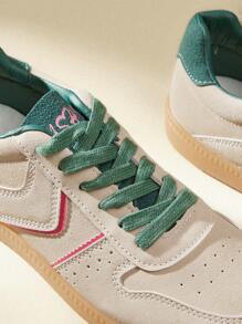 CUCCOO EASI 女士米色休闲运动鞋 - 棕色 - 查看 10