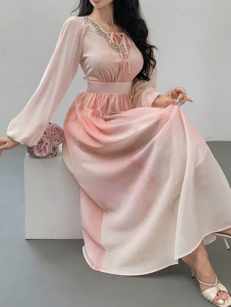 Summer New Elegant Holiday Sleeveless Dress For Women Maxi Dress