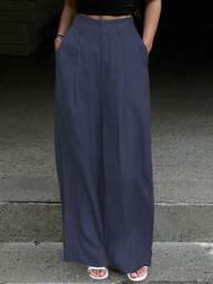 DAZY New Summer Casual Loose Straight-Leg Pants, Comfortable For Beach Holiday And Leisure