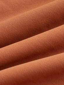 Swim Oasis 女士纯色褶皱网眼拼接连体泳衣（含纱笼裙） - 彩色 - 查看 8