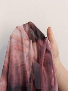 Soleia 大码女式返校甜心领喇叭长袖娃娃装上衣，度假风 - 紅色 - 查看 9