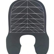 1 件硅胶美发披肩，防止头发断裂，剪发，染发，烫发肩垫，格子剪发披肩，条纹发披肩 - 彩色 - 查看 4