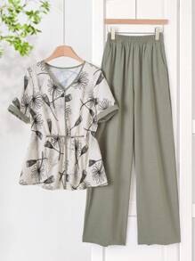 Rusticease 女士日常两件套服装 - 彩色 - 查看 1