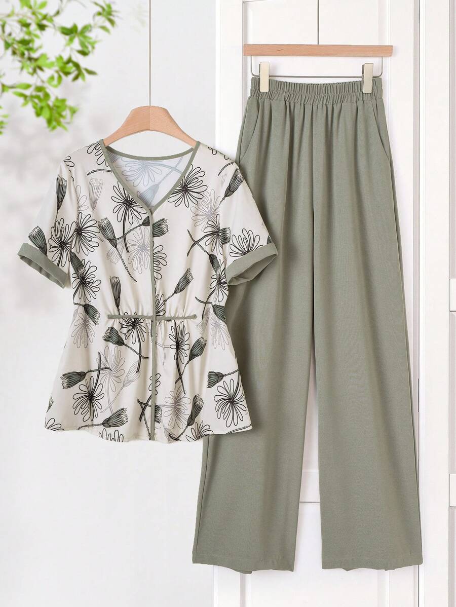 Rusticease 女士日常两件套服装 - 彩色 - 查看 1