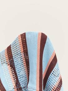 Nöista Váy ngắn mùa hè đan móc sọc hoàn hảo cho lễ hội hoặc những dịp thời tiết ấm áp. - Nhiều màu - Xem 11