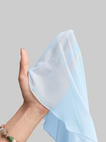 Ontre Blusa de cuello alto de punto estilo Estocolmo para otoño, elegante para otoño/invierno, blusa de manga larga con malla, blusa básica casual de negocios para mujer