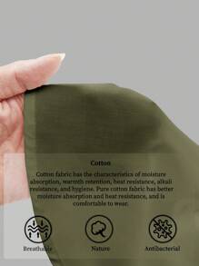 Ontre Áo cánh rút dây màu xanh ô liu thường ngày dành cho nữ, trang phục đơn giản mặc hàng ngày mùa xuân, ngày lễ tình nhân, áo thun trở lại trường có dây đeo mỏng - xanh quân đội - Xem 7