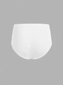3 piezas de calzoncillos cómodos para niño preadolescente en blanco, verde y marrón claro - Multicolor - Ver 10