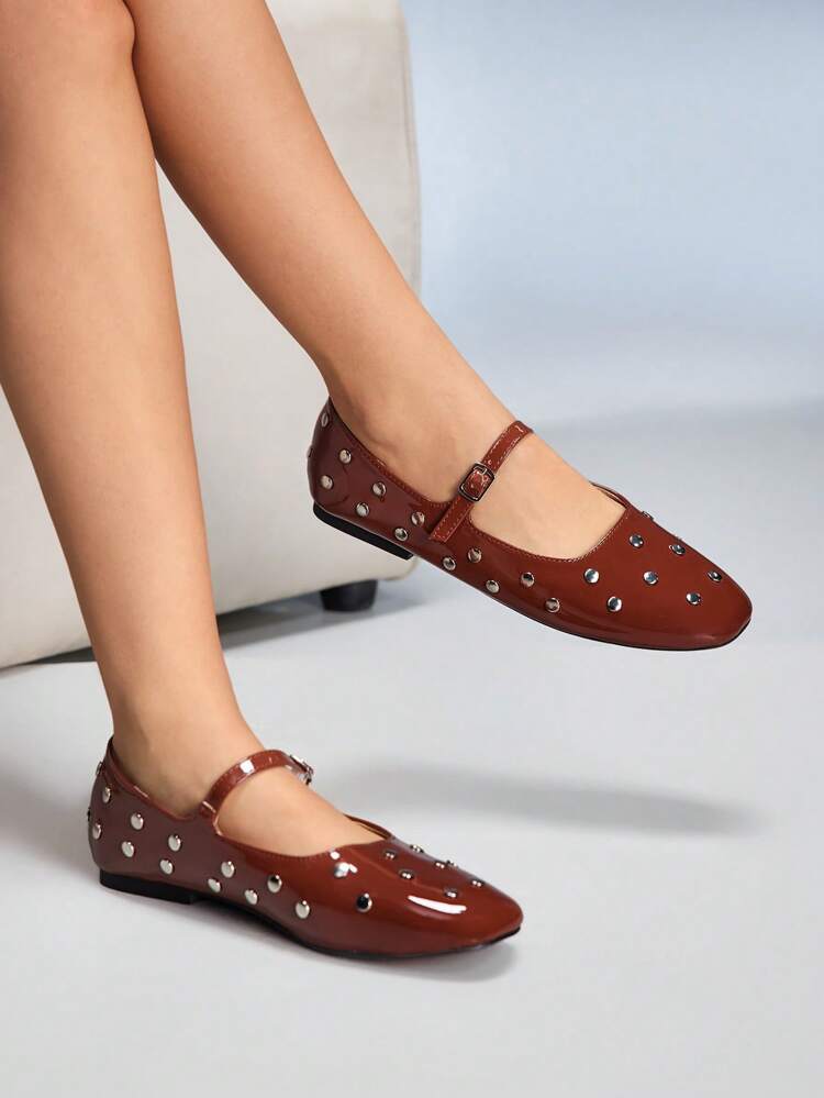 CUCCOO GRLICON Women's Y2K Style Flat Shoes, Suitable For Punk, Biker, Cool Girl, Halloween, Christmas, Party Outfits